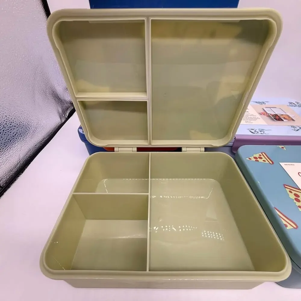NEW Cat & Jack Kids Bento Lunch Box Compartment Container